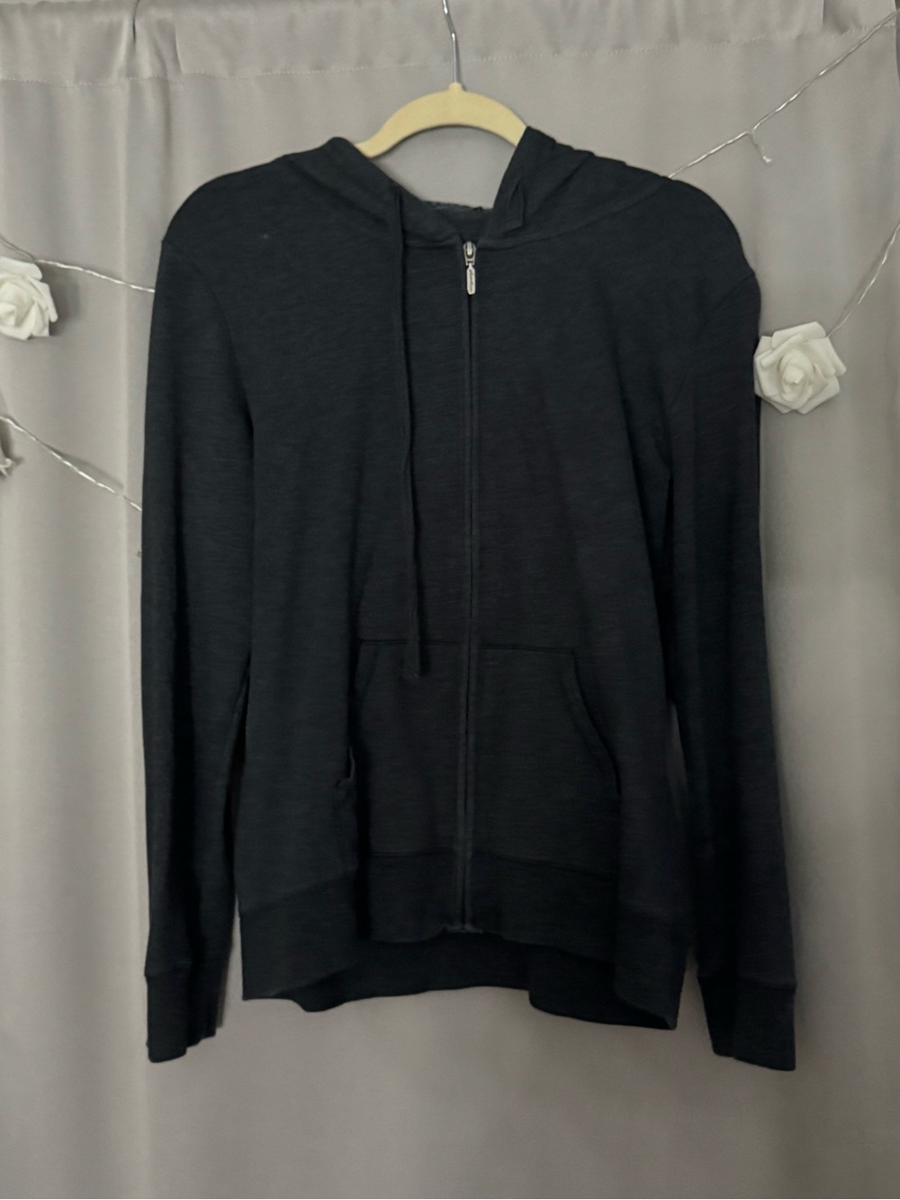 Eddie Bauer Women's gray Zip Hoodie Jacket